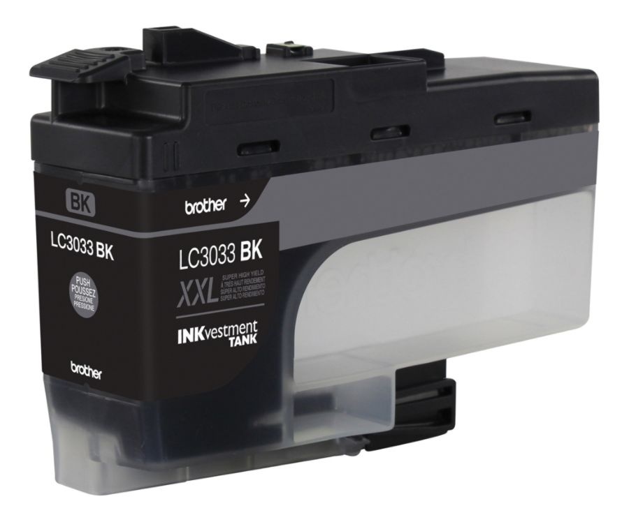 slide 6 of 8, Brother Inkvestment Lc3033Bks Super-High-Yield Black Ink Cartridge, 1 ct