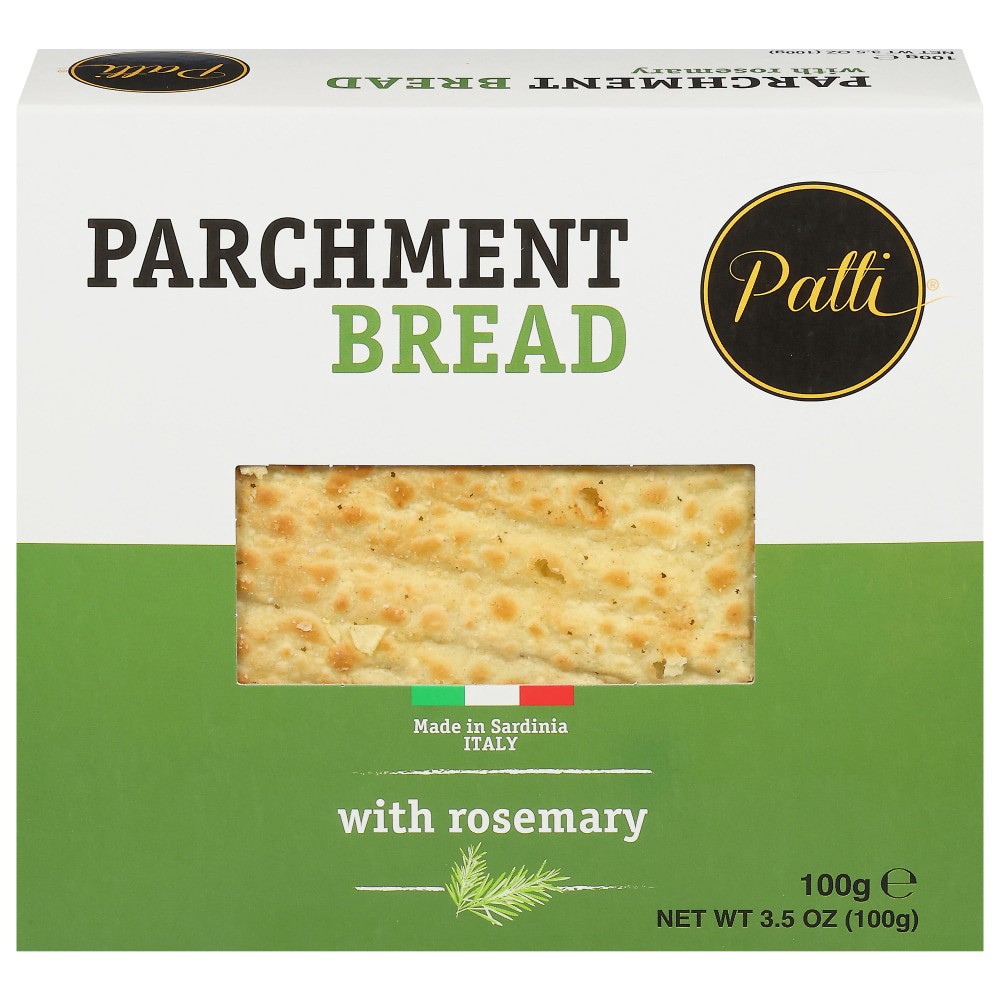 slide 1 of 3, Patti Rosemary Parchment Bread, 3.5 oz