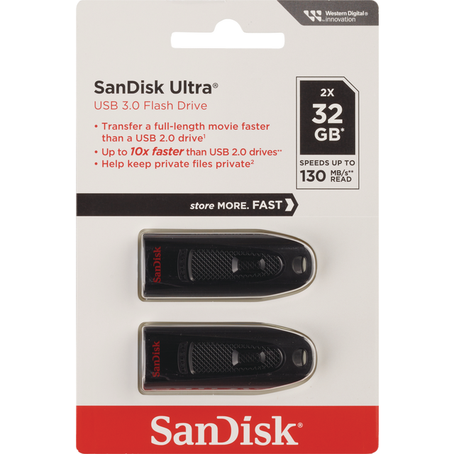 slide 1 of 1, SANDISK Sdk Usb 32Gb 2P, 2 ct