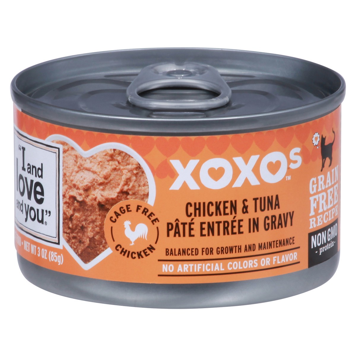 slide 8 of 9, I and Love and You Grain Free Chicken & Tuna Cat Food 3 oz, 3 oz