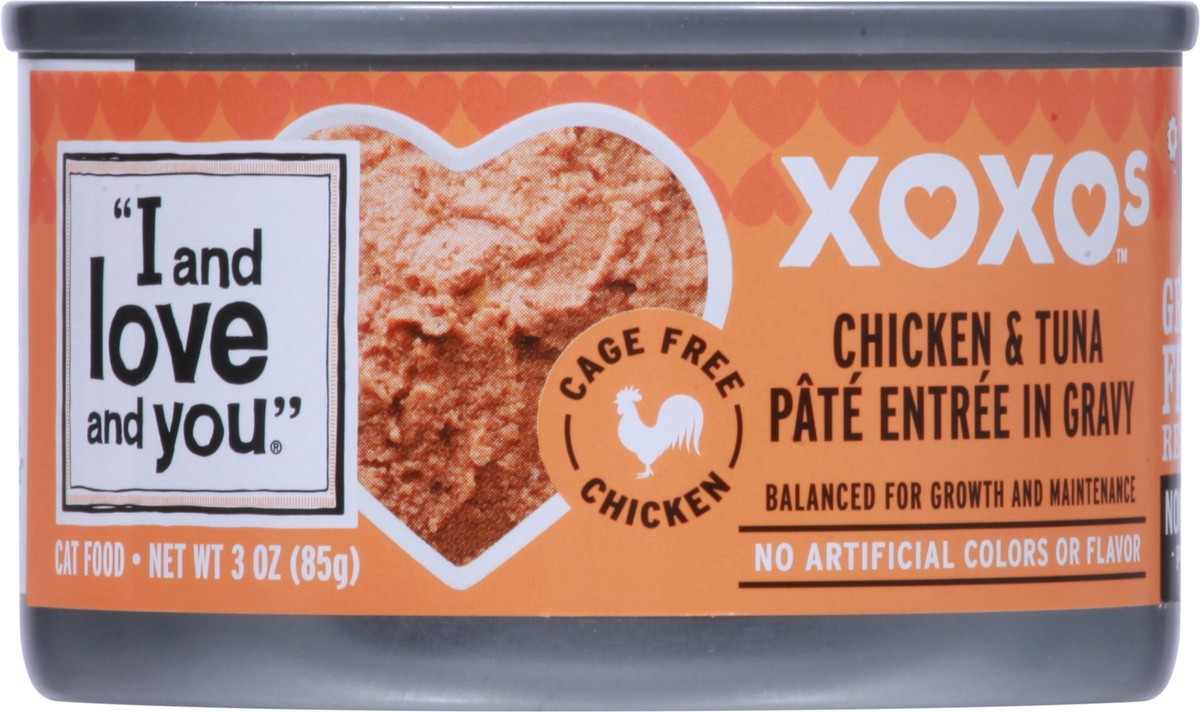 slide 7 of 9, I and Love and You Grain Free Chicken & Tuna Cat Food 3 oz, 3 oz