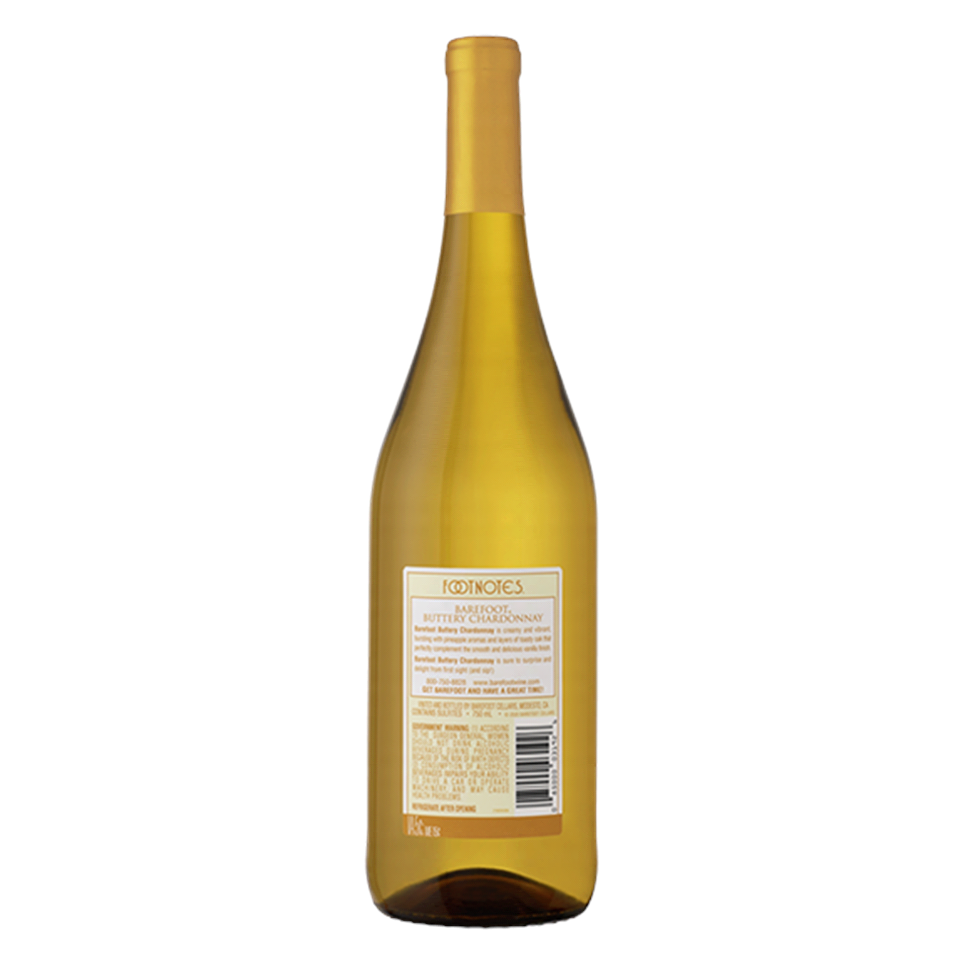 slide 2 of 5, Barefoot White Wine, 750 ml