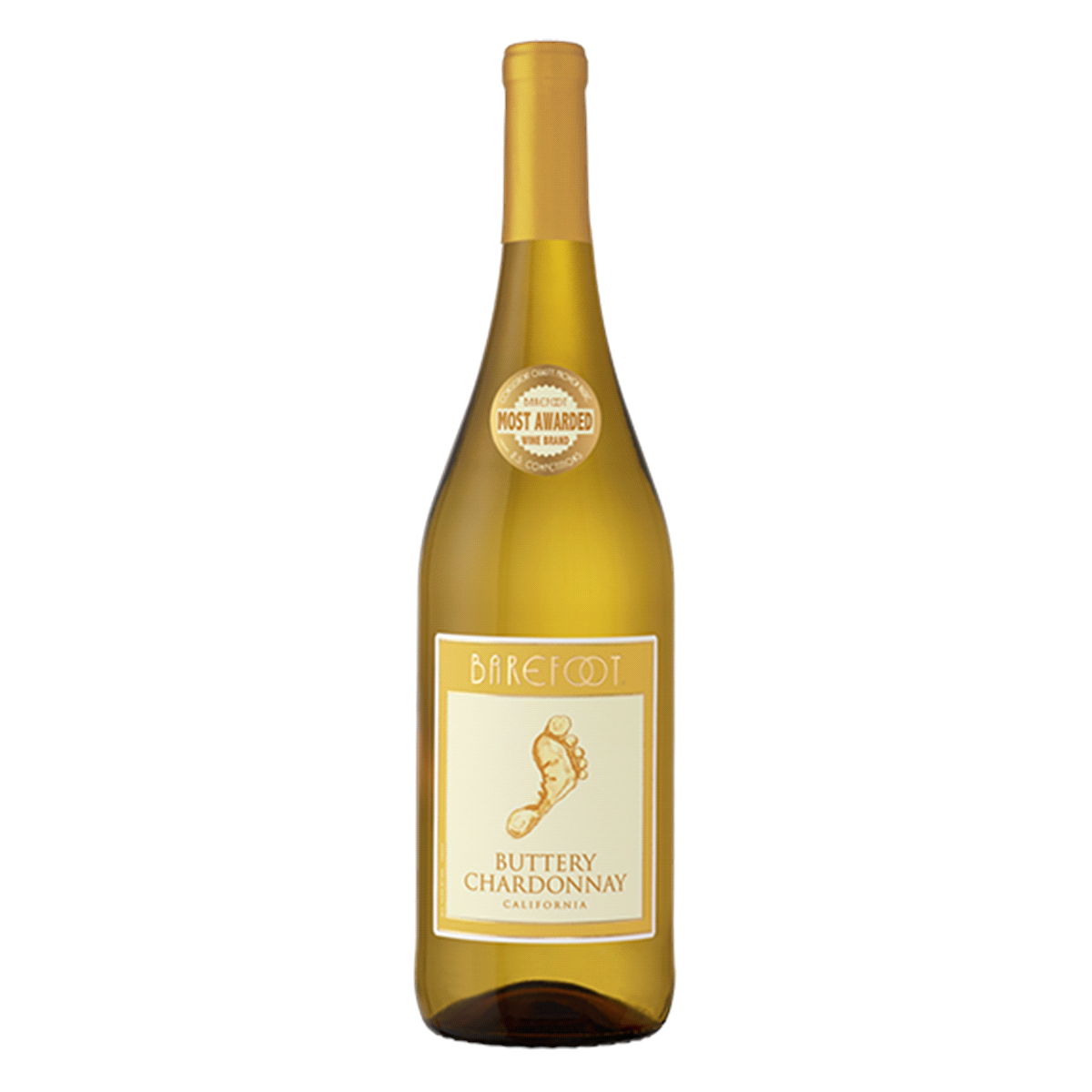 slide 1 of 5, Barefoot White Wine, 750 ml