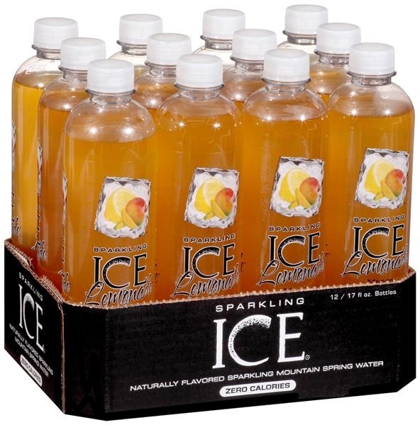 slide 1 of 1, Sparkling ICE Zero Calories Mango Lemonade Sparkling Water - 12 ct; 17 fl oz, 12 ct; 17 fl oz