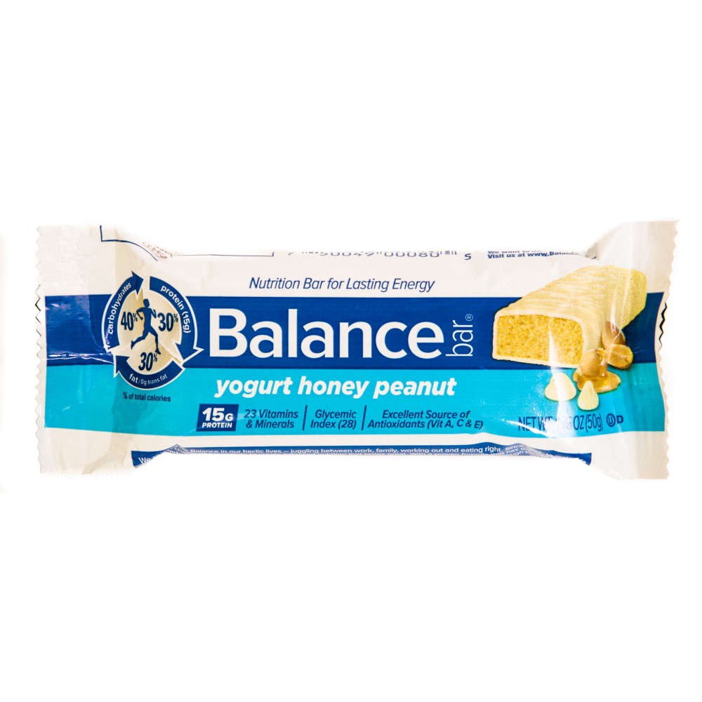 slide 1 of 1, Balance Bar Balance Nutrition Bar, Yogurt Honey Peanut, 1.76 oz