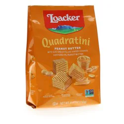 Quadratini Peanut Butter Bite-size Wafer Cookie