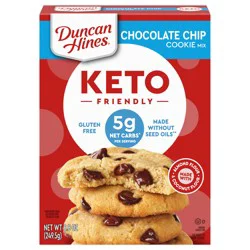 Duncan Hines Keto Friendly Chocolate Chip Cookie Mix, 8.8 oz