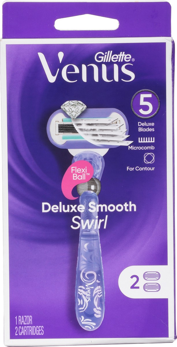 slide 1 of 10, Gillette Venus Deluxe Smooth Swirl, 1 ct