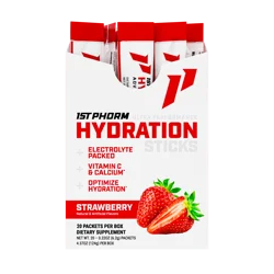 1st Phorm Strawberry Hydration Drink Mix Single