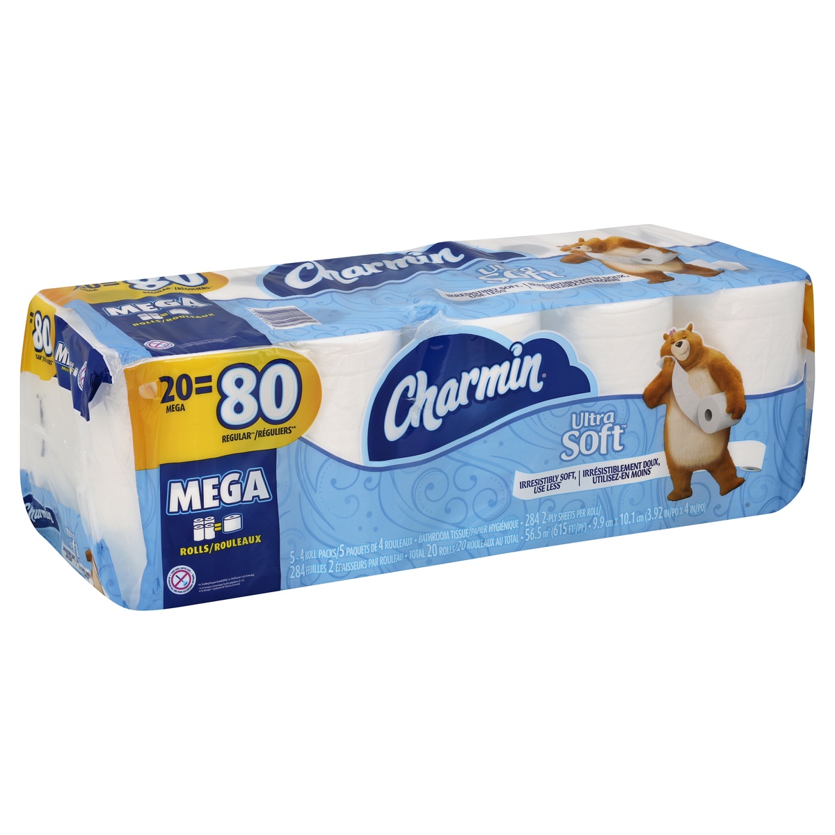 slide 1 of 1, Charmin Bathroom Tissue 5 ea, 5 ct