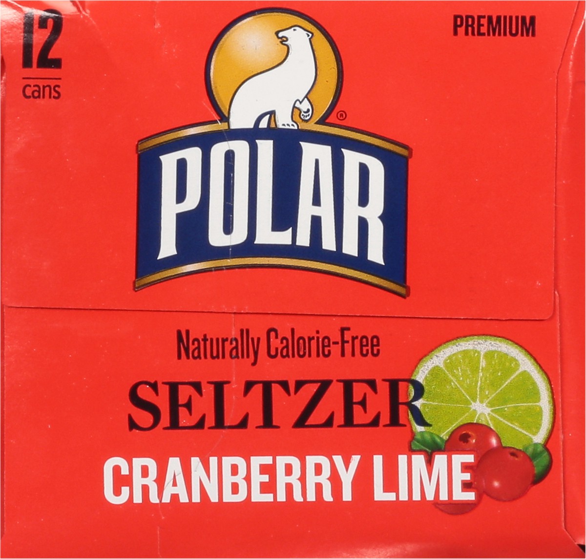 slide 2 of 14, Polar Premium Cranberry Lime Seltzer 12 - 12 fl oz Cans, 12 ct