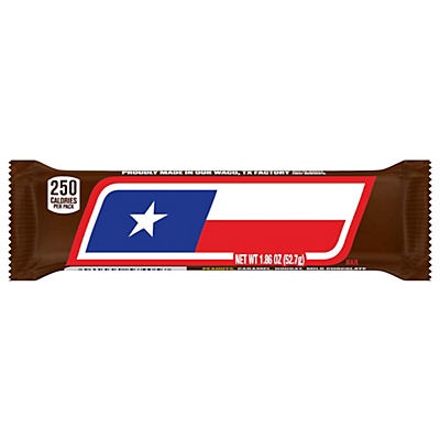 slide 1 of 1, Snickers Original Texas Proud Full Size Chocolate Candy Bar, 1.86 oz