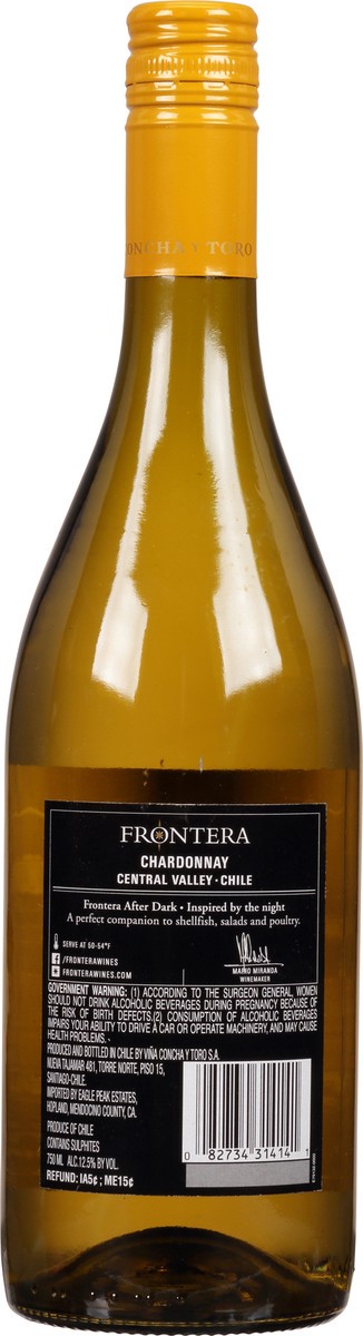 slide 5 of 9, Frontera Chardonnay, 750 ml