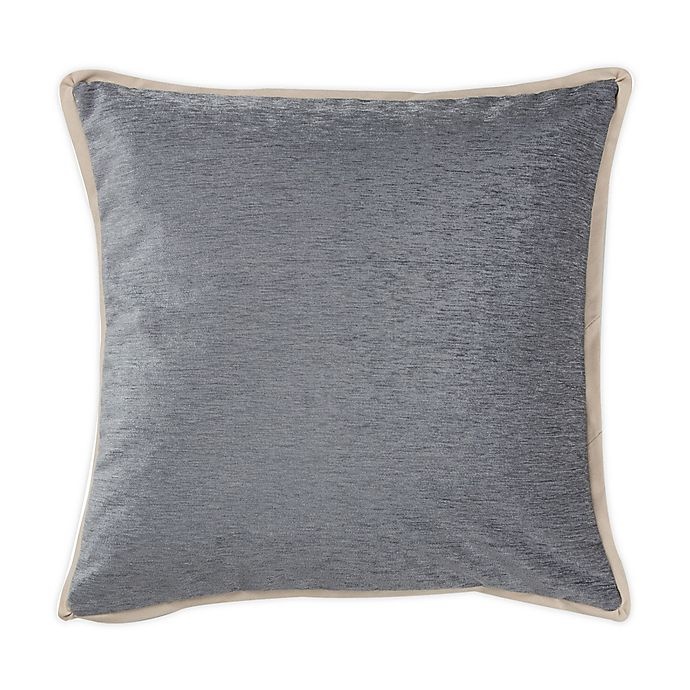 slide 1 of 1, Wamsutta Panne Square Throw Pillow - Alloy, 1 ct