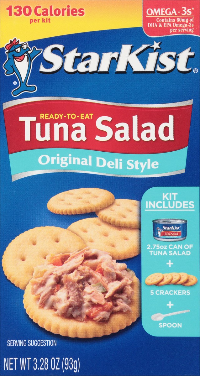 slide 2 of 9, StarKist Snack-To-Go Classic Tuna Salad Kit 1 ea, 1 ct