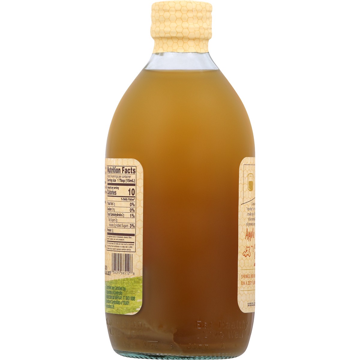 slide 2 of 8, De Nigris Apple Cider Vinegar 16.9 oz, 16.9 oz