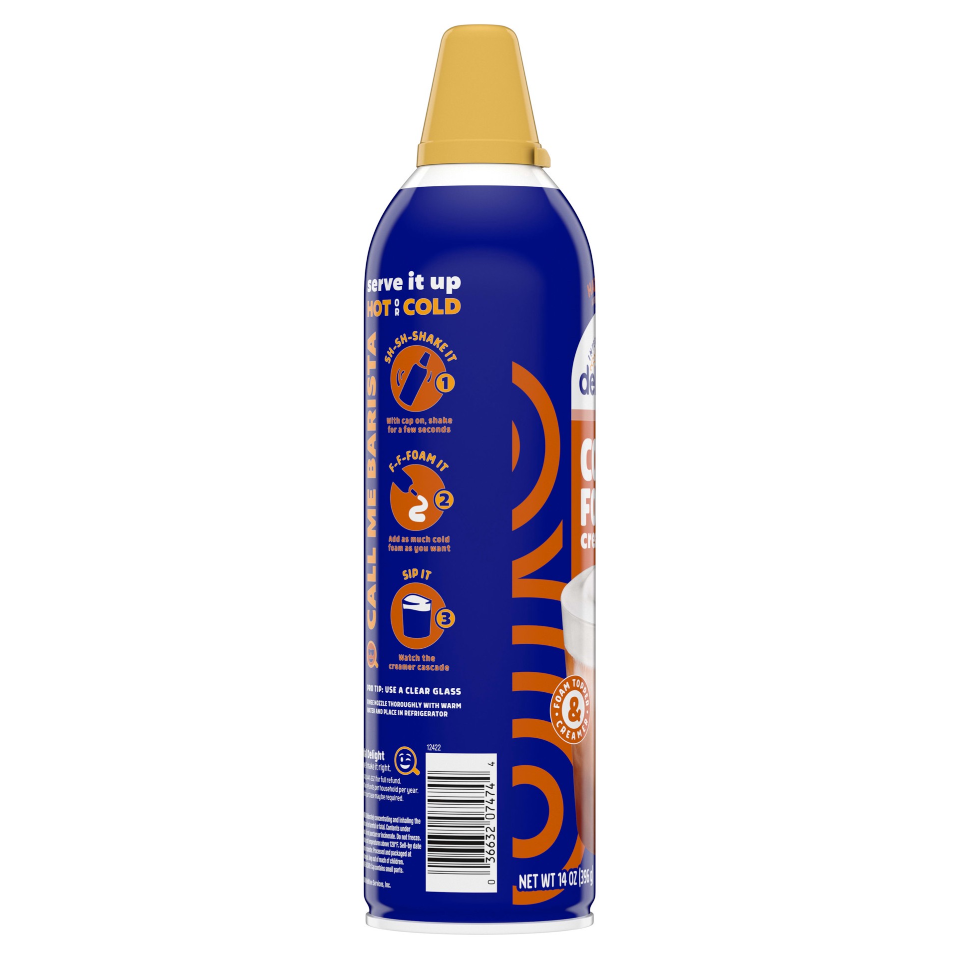 slide 4 of 5, Int Delight Cold Foam Hazelnut 14Oz 6Ct, 14 oz