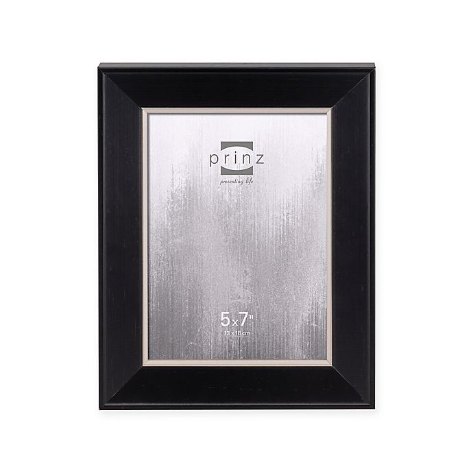 slide 1 of 1, Prinz 5x7 Baldwin Wood Picture Frame - Black, 1 ct