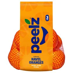 Peelz California Navel Oranges 3 lb Bag