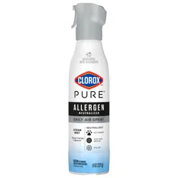 Clorox PURE Allergen Neutralizer Daily Air Spray, Ocean Mist, 8 Ounces