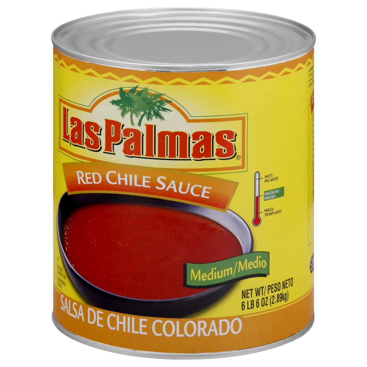 slide 2 of 13, Las Palmas Medium Red Chile Sauce 2.89 kg, 2.89 kg