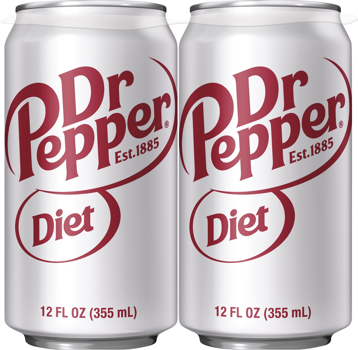 slide 5 of 9, Dr Pepper Diet Soda Cans- 12 fl oz, 6 ct; 12 fl oz