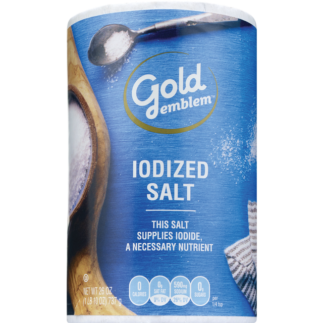 slide 1 of 1, GE Iodized Salt, 1 ct