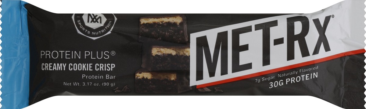 slide 5 of 5, MET-Rx Protein Bar, Creamy Cookie Crisp, 3.17 oz