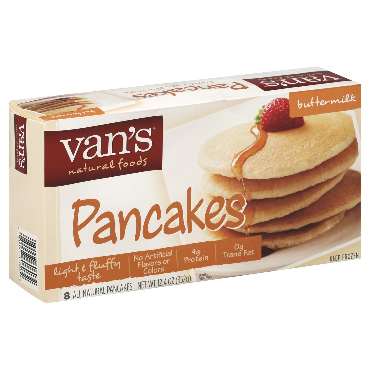 slide 5 of 5, Van's Frozen Pancake Simply Wholesome Original 12.3oz, 12.4 oz