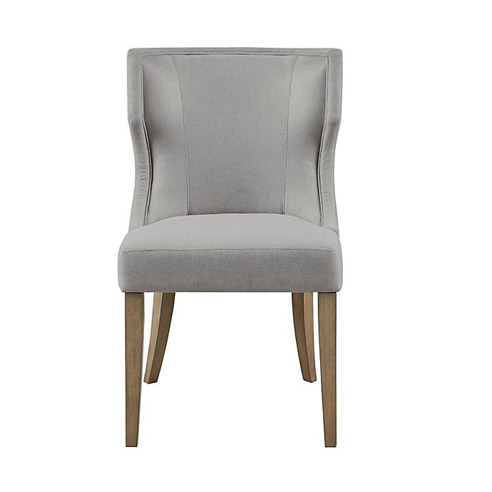 slide 6 of 8, Madison Park Carson Dining Chair - Light Grey, 1 ct