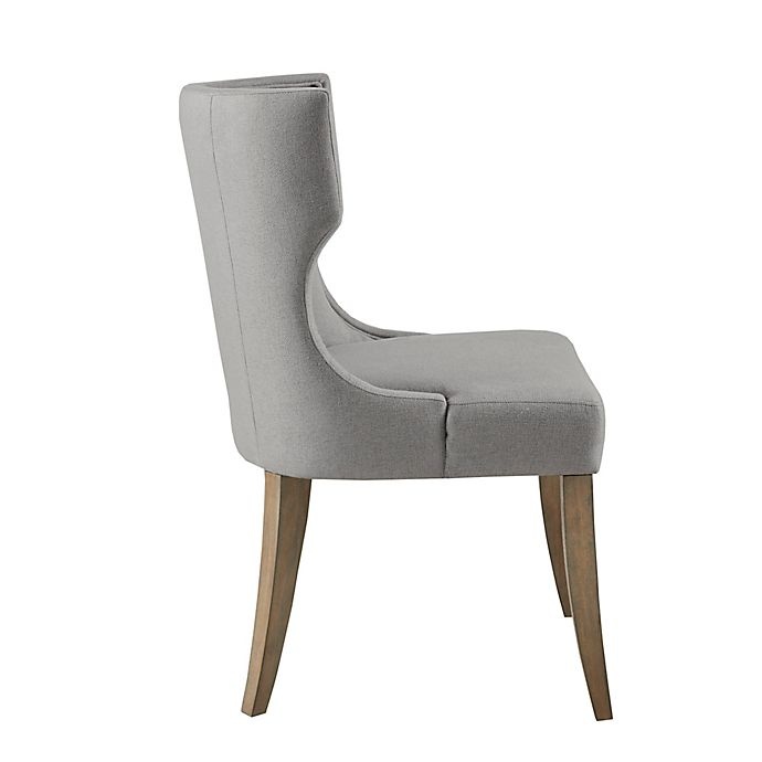 slide 7 of 8, Madison Park Carson Dining Chair - Light Grey, 1 ct