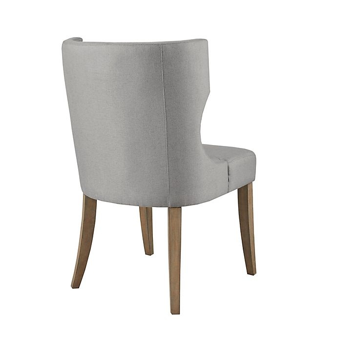 slide 8 of 8, Madison Park Carson Dining Chair - Light Grey, 1 ct