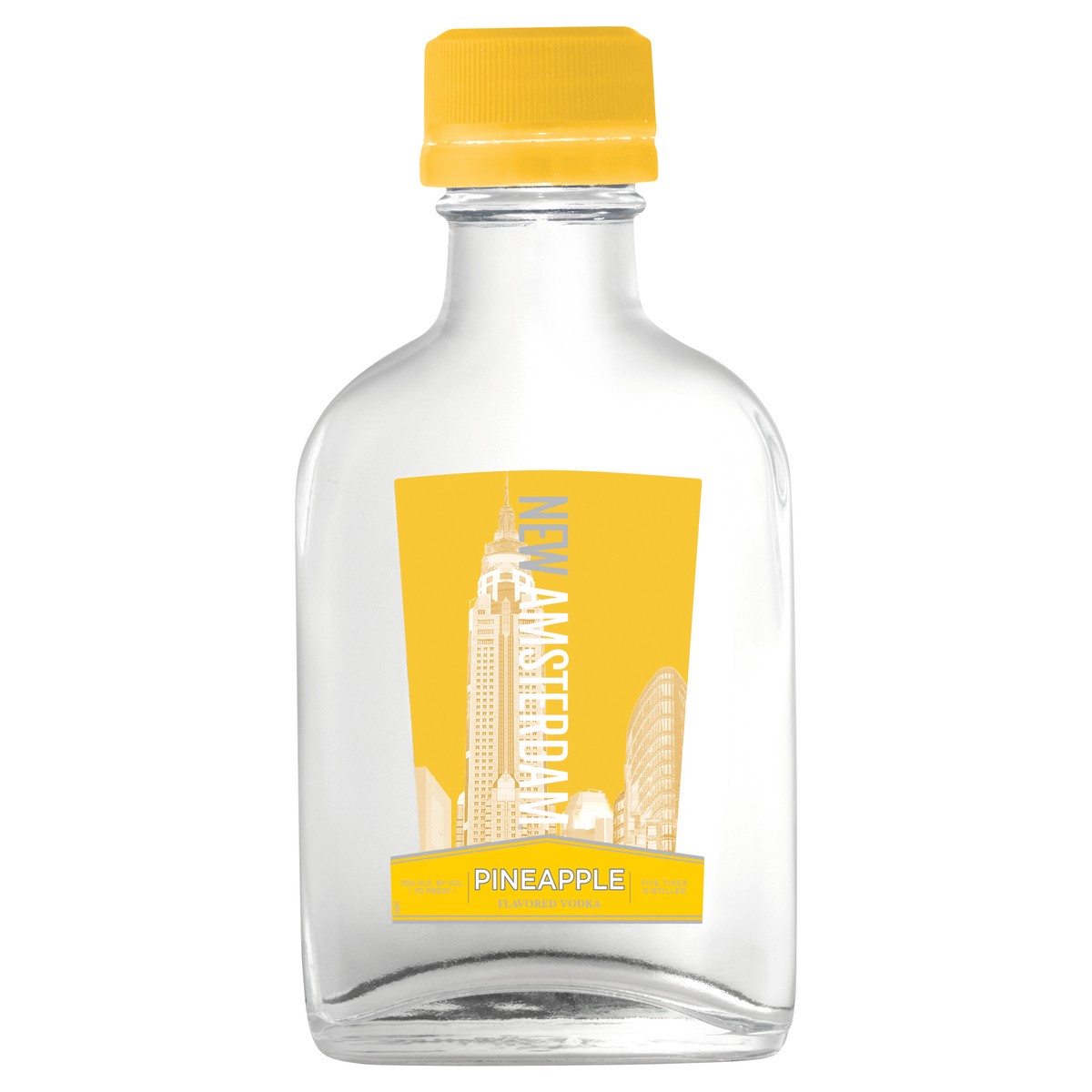slide 3 of 3, New Amsterdam Pineapple Flavored Vodka 100ml, 100 ml