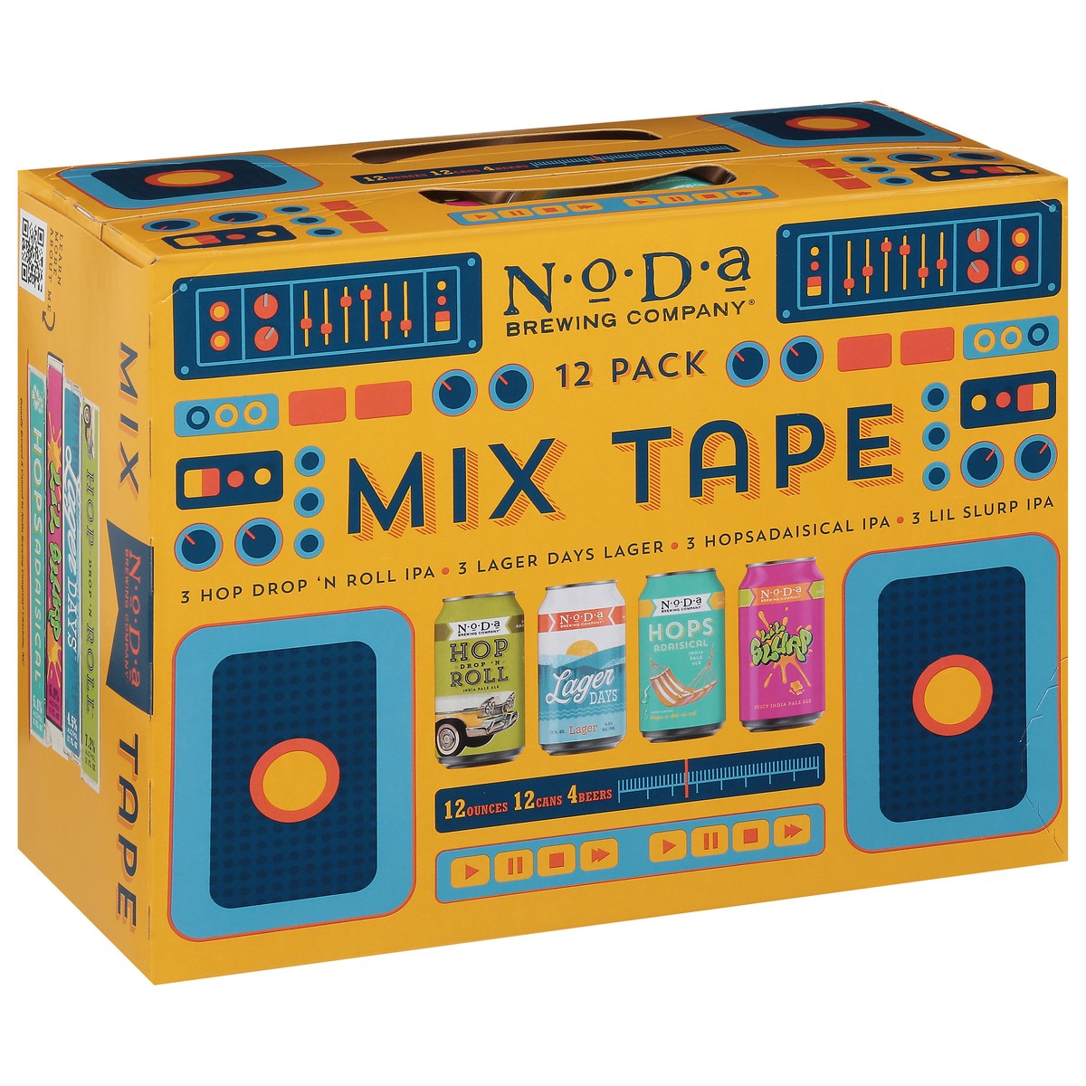 slide 9 of 11, NoDa Brewing Company Mix Tape Beer 12 - 12 fl oz Cans, 12 ct