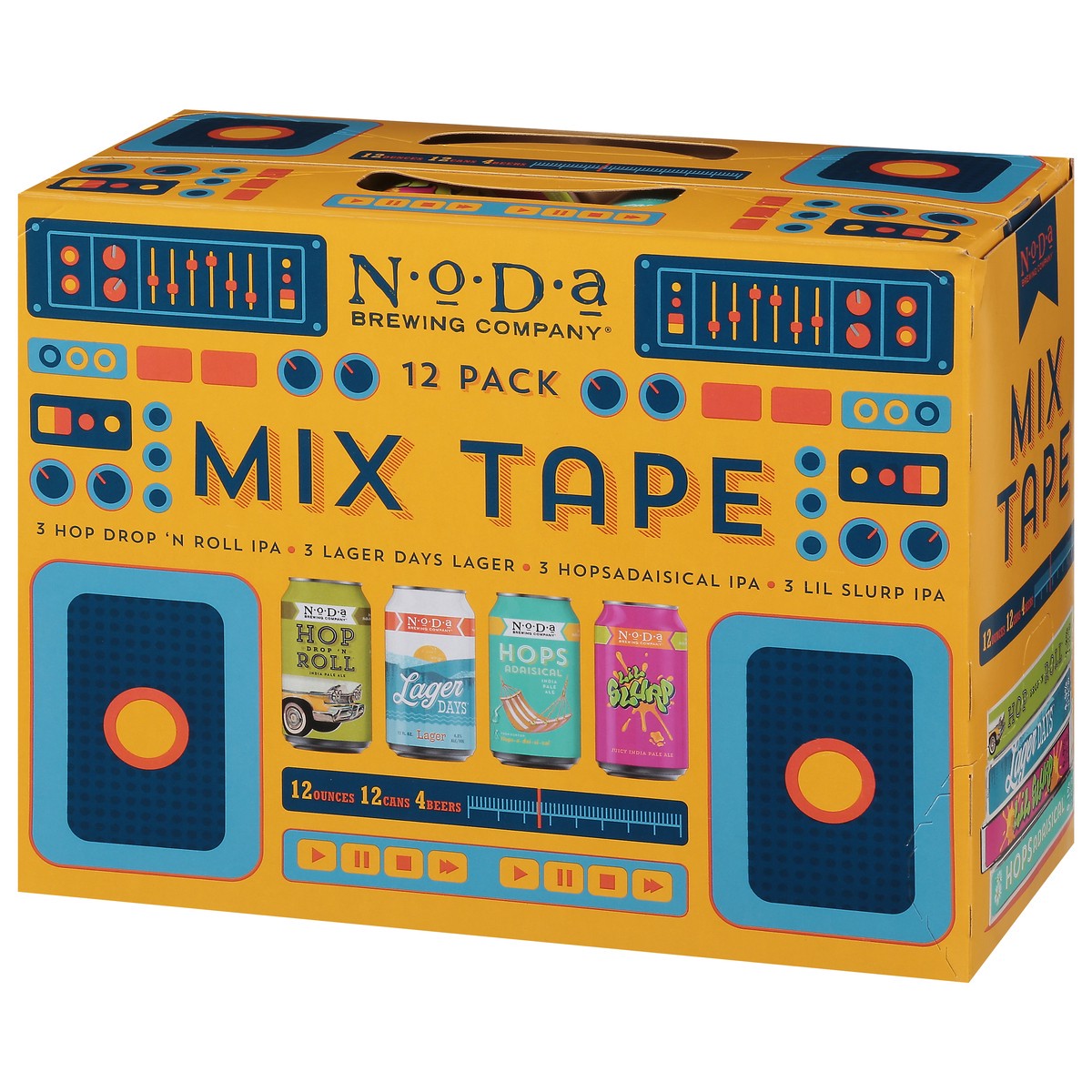 slide 11 of 11, NoDa Brewing Company Mix Tape Beer 12 - 12 fl oz Cans, 12 ct
