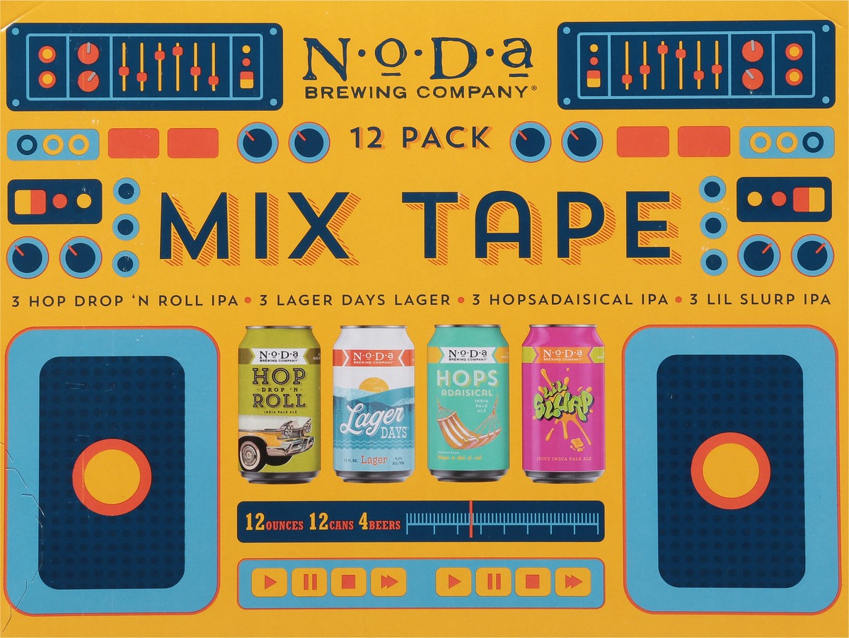slide 8 of 11, NoDa Brewing Company Mix Tape Beer 12 - 12 fl oz Cans, 12 ct