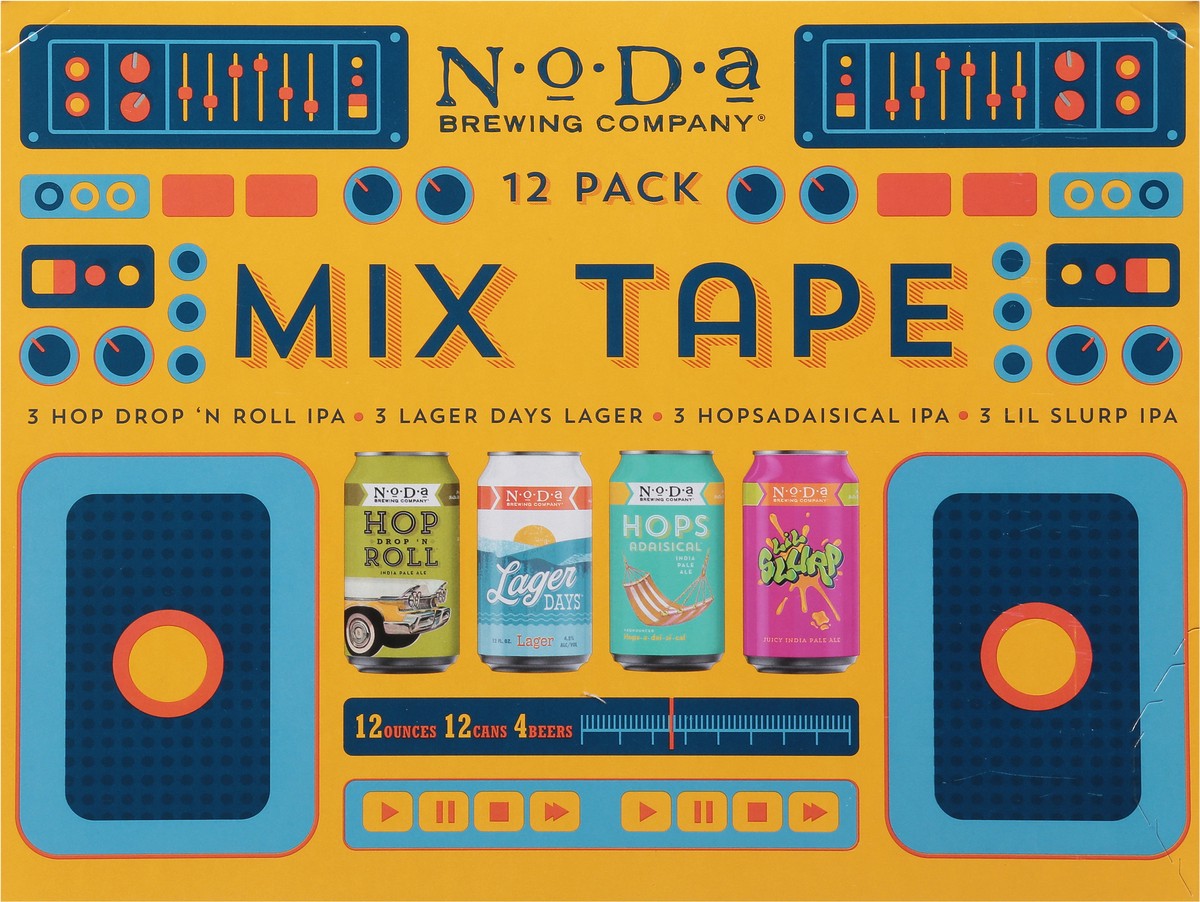 slide 4 of 11, NoDa Brewing Company Mix Tape Beer 12 - 12 fl oz Cans, 12 ct