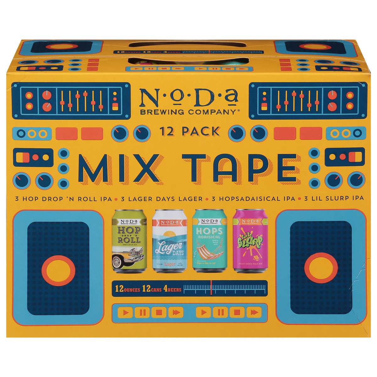 slide 5 of 11, NoDa Brewing Company Mix Tape Beer 12 - 12 fl oz Cans, 12 ct