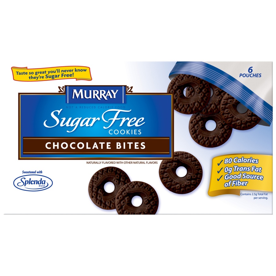 slide 1 of 2, Murray Cookies Chocolate Bites Sugar-Free, 4.44 oz