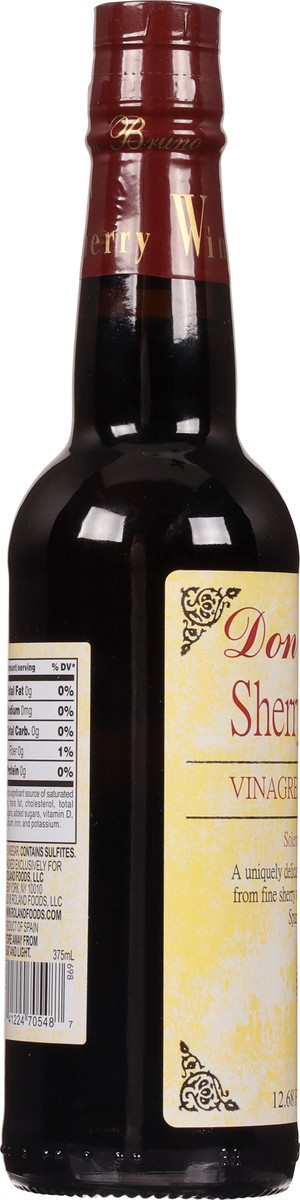 slide 2 of 11, Don Bruno Sherry Vinegar 12.68 fl oz, 12.68 fl oz