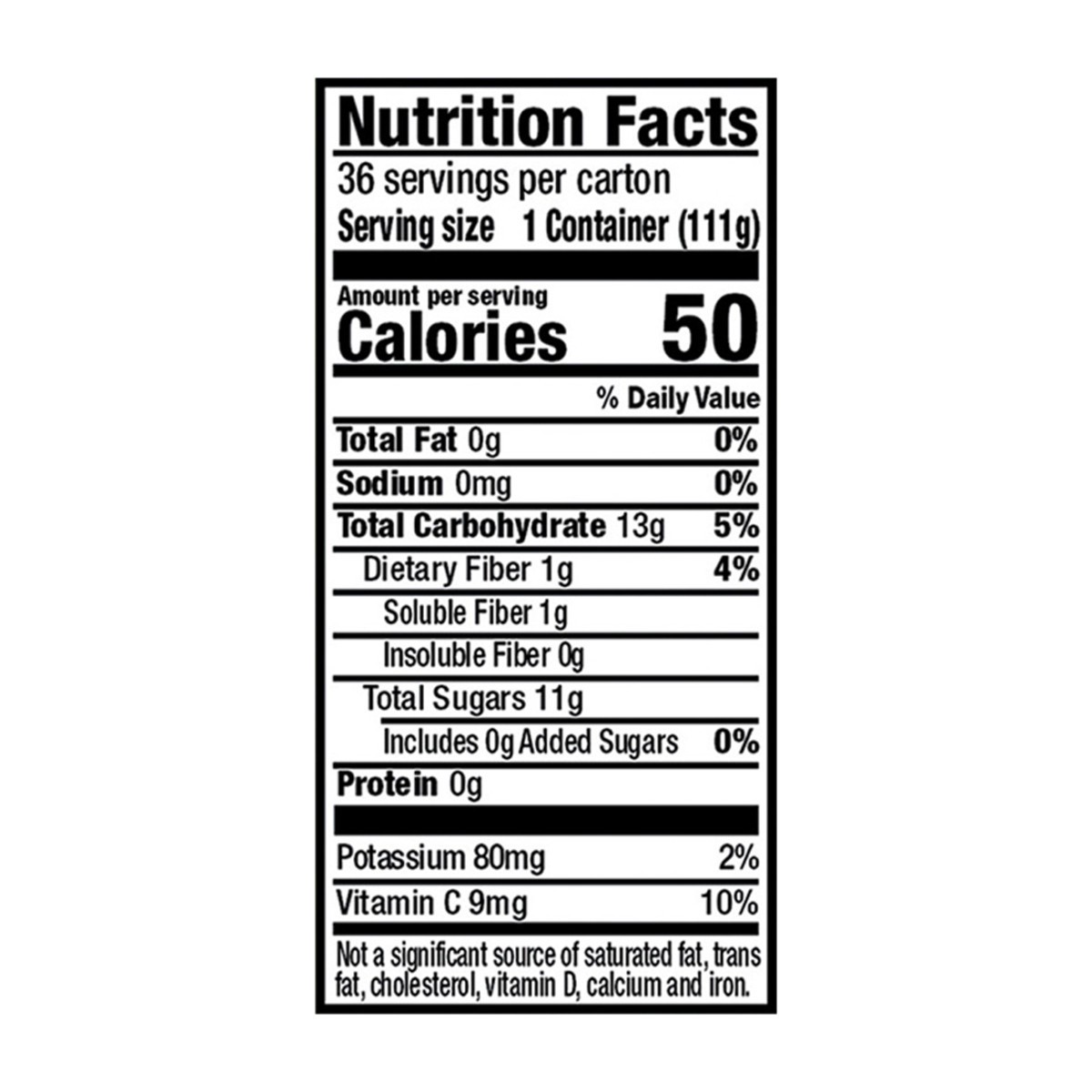 slide 11 of 12, Mott's No Sugar Added Applesauce, 3.9 oz cups, 36 count, 36 ct