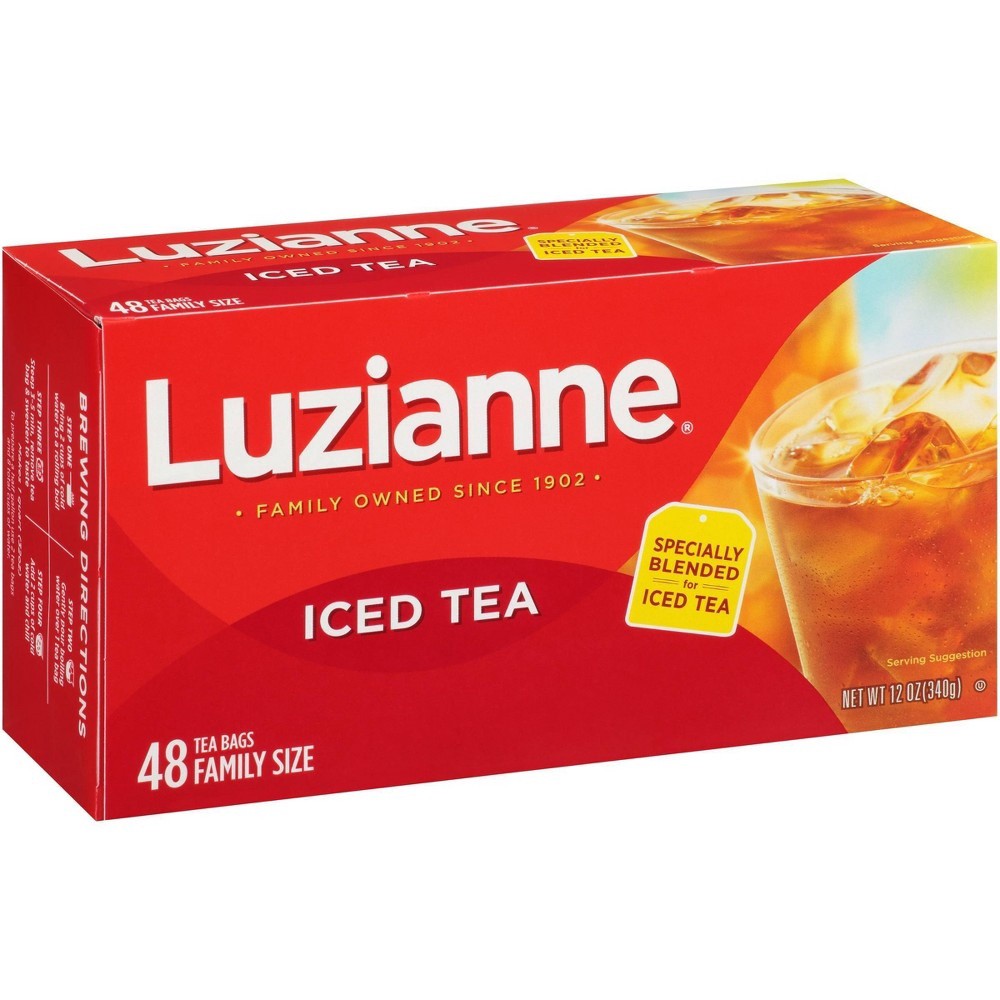 slide 2 of 5, Luzianne Tea Bags Family Size, 12 oz