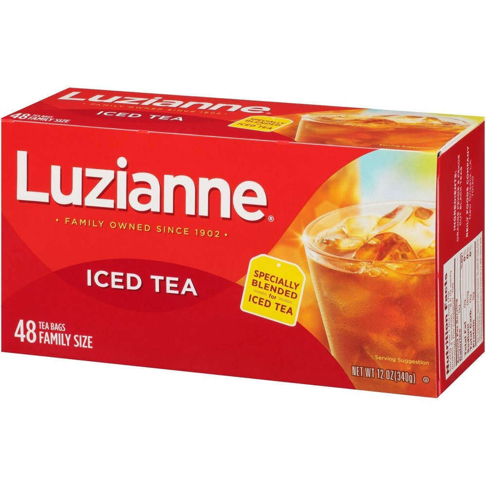 slide 3 of 5, Luzianne Tea Bags Family Size, 12 oz