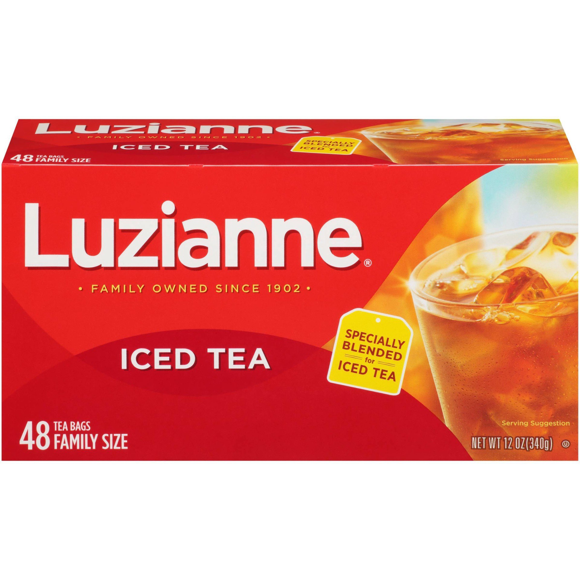slide 1 of 5, Luzianne Tea Bags Family Size, 12 oz