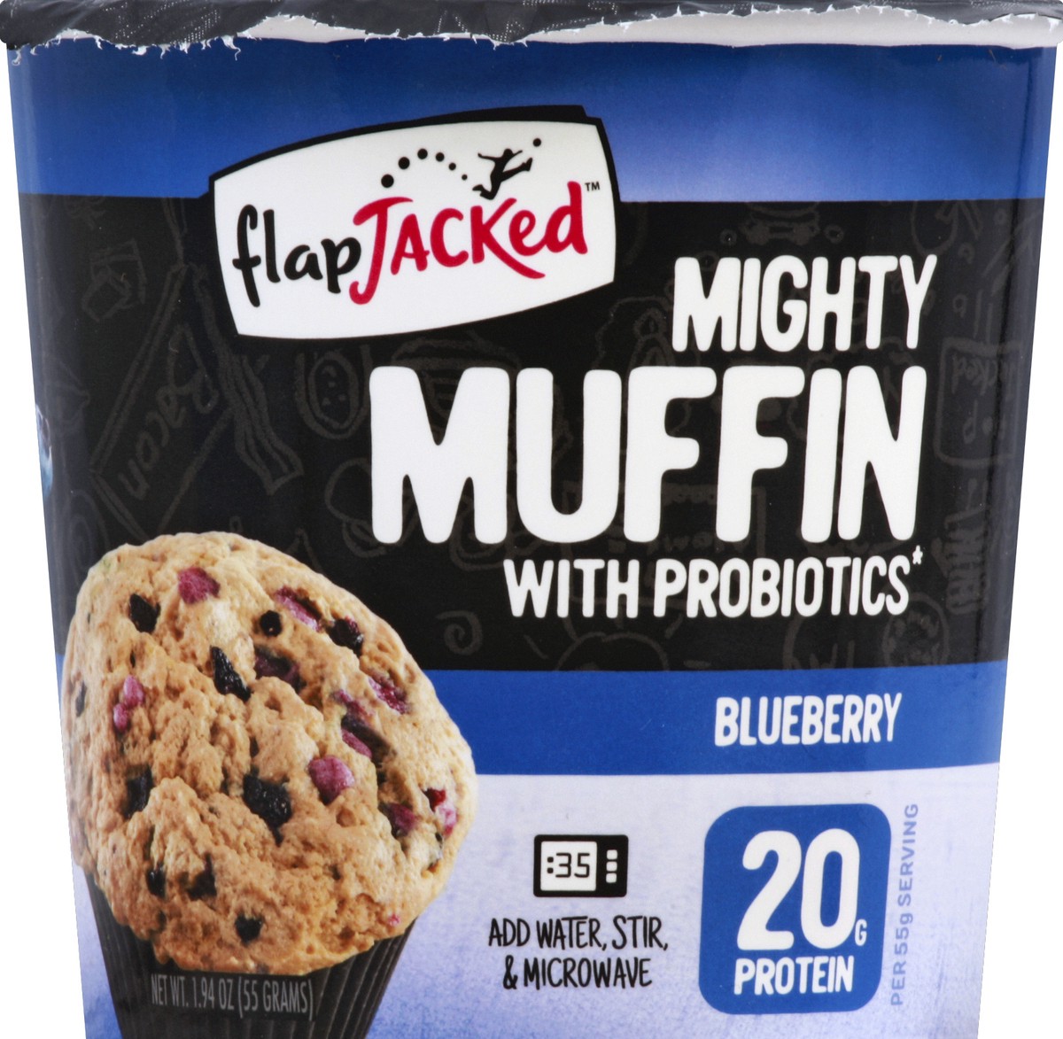 slide 3 of 3, FlapJacked Muffin 1.94 oz, 1.94 oz