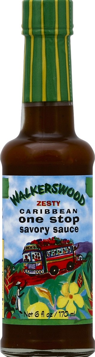 slide 2 of 2, Walkerswood Caribbean Savoury One Stop Sauce 6 fl oz Bottle, 6 fl oz