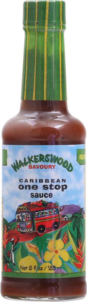 slide 1 of 2, Walkerswood Caribbean Savoury One Stop Sauce 6 fl oz Bottle, 6 fl oz