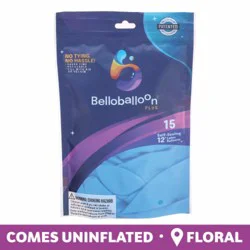 Belloballoon Plus® Self-sealing Consumer Pack Latex Light Blue, 1 ct