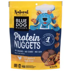 Blue Dog Bakery Protein Nuggets Chicken & Apple Recipe Dog Treats 6 oz