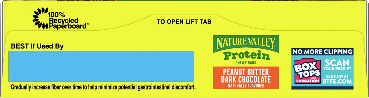slide 5 of 9, Nature Valley Chewy Granola Bars, Protein, Peanut Butter Dark Chocolate, 5 Bars, 7.1 OZ, 5 ct